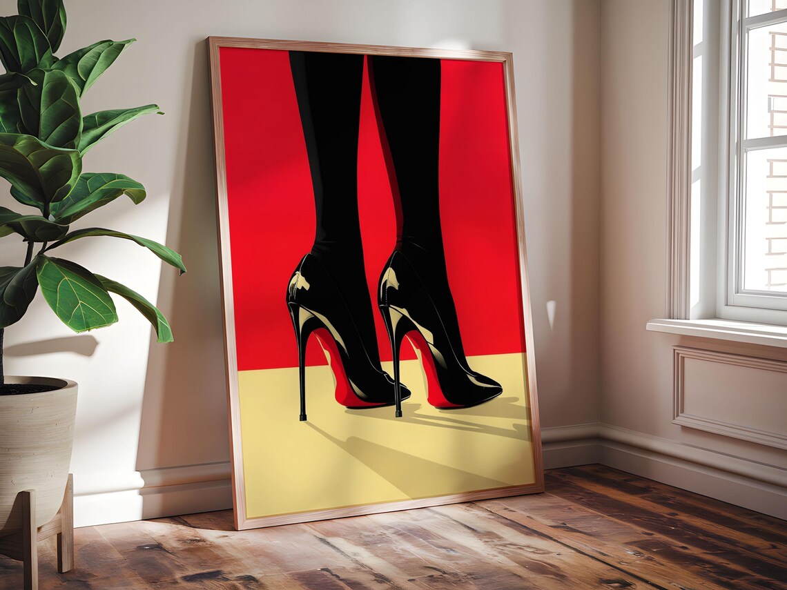 High Hill Women Retro, Home Decor Poster