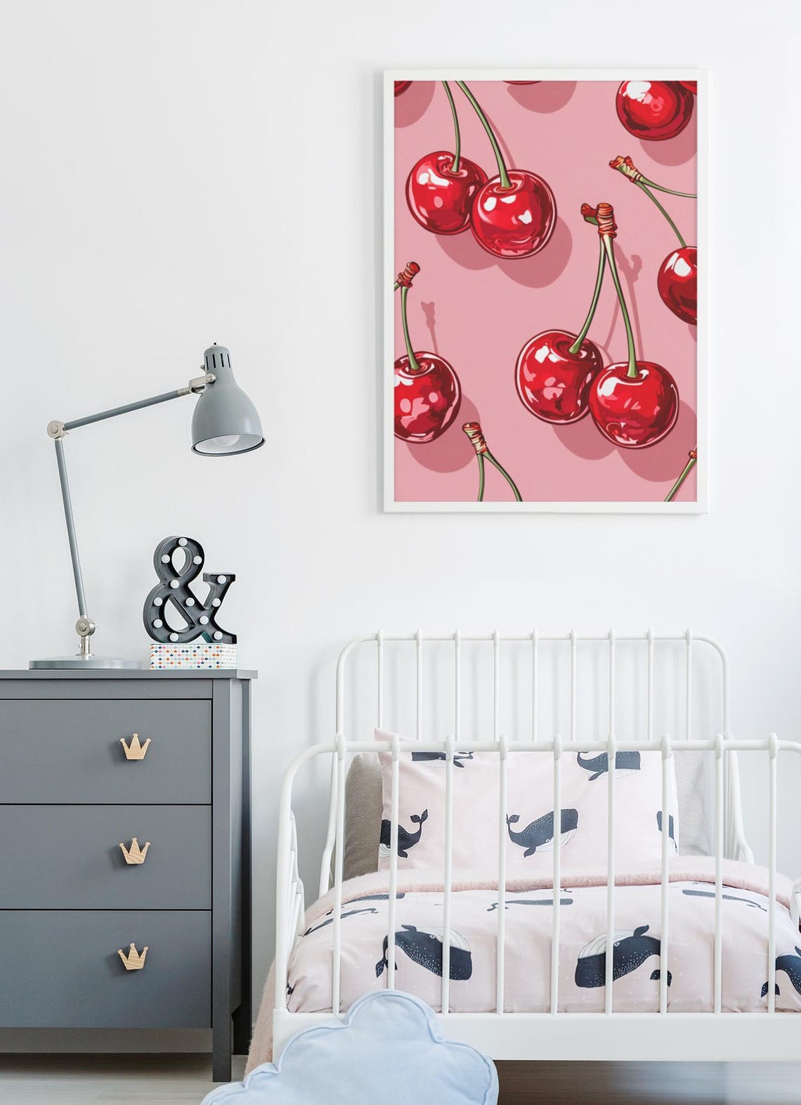Retro Cherries, Charming Sweet Decor Poster - Image 6
