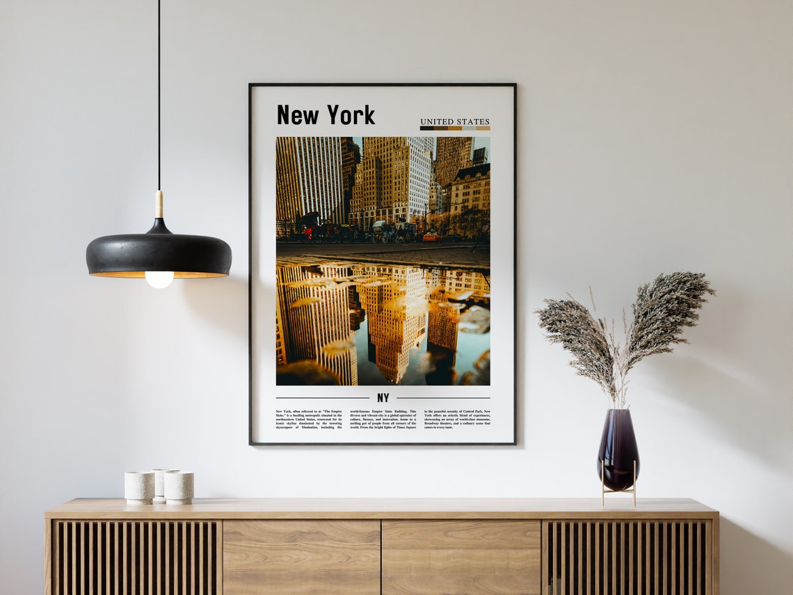 New York Poster New York Print New York Wall Art Ny Photo Ny Poster Ny Print New York Photo Travel Poster - Image 4