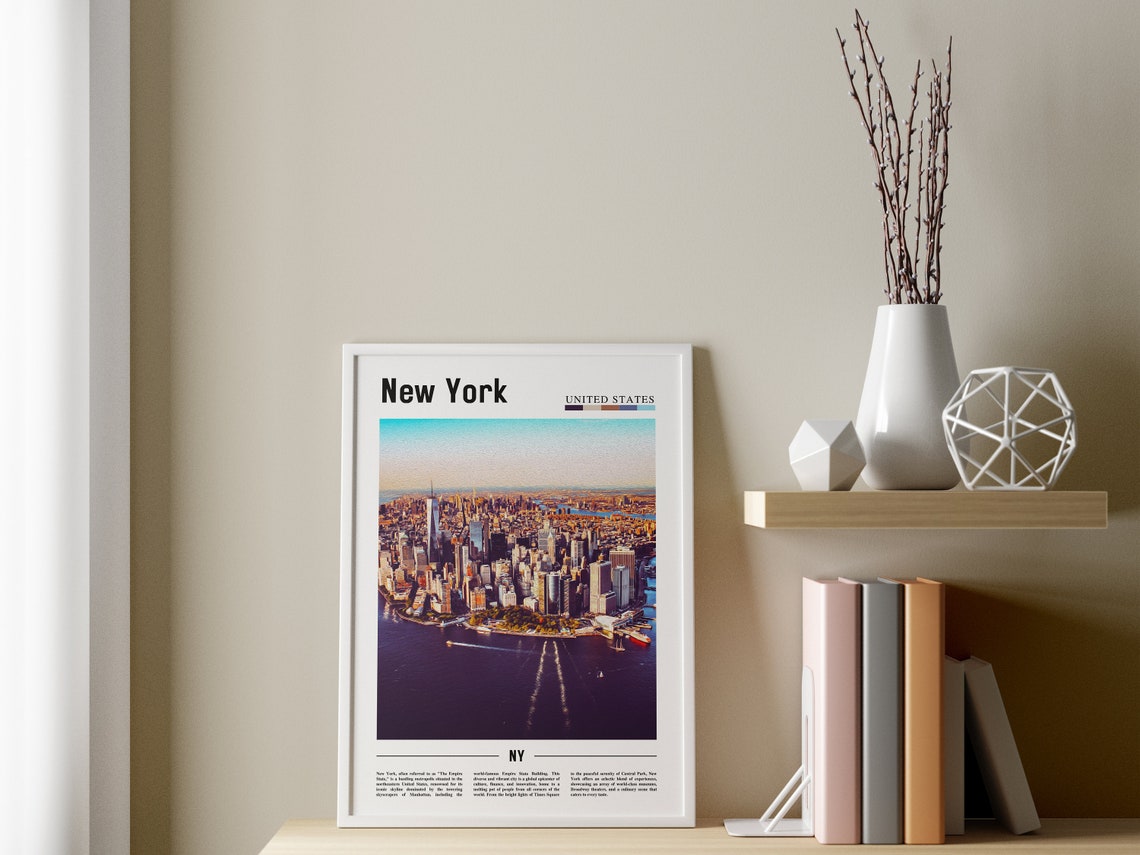 New York Poster New York Print New York Wall Art Ny Photo Ny Poster Ny Print New York Photo Travel Poster - Image 3