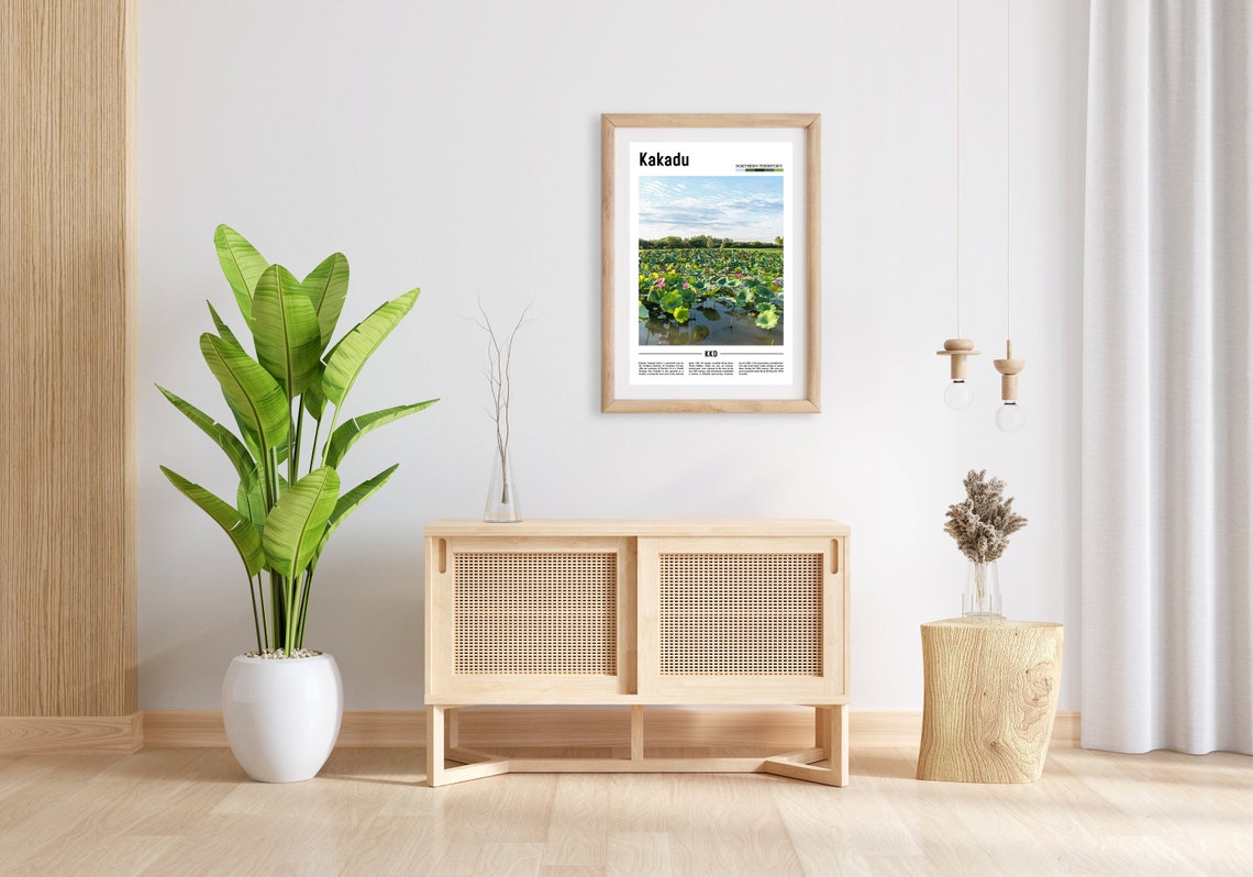 Kakadu Print Kakadu Poster Kakadu Wall Art Minimal Travel Print Minimal City Poster Travel Destination City Print Oil Painting Poster - Image 3