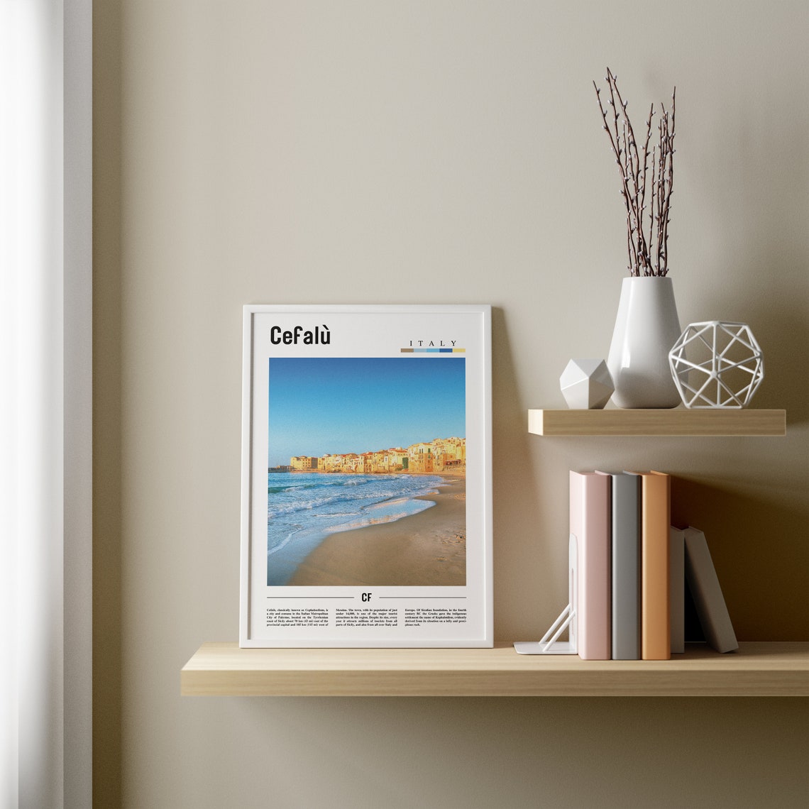 Cefal Print Cefal Poster Cefal Wall Art Italy Photo Italy Poster Italy Print Italy Wall Art Minimal Travel Poster - Image 4