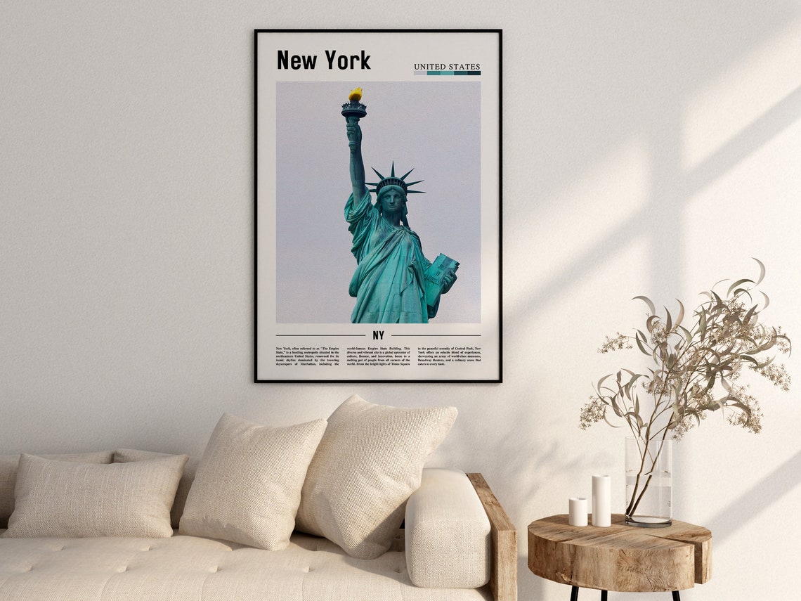 New York Travel Poster, New York Photo - Image 2