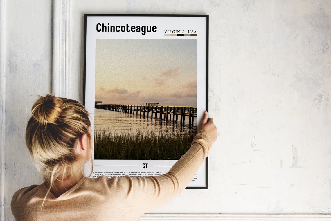 Chincoteague Poster Chincoteague Print Chincoteague Wall Art United States Photo United States Poster United States Print - Image 5