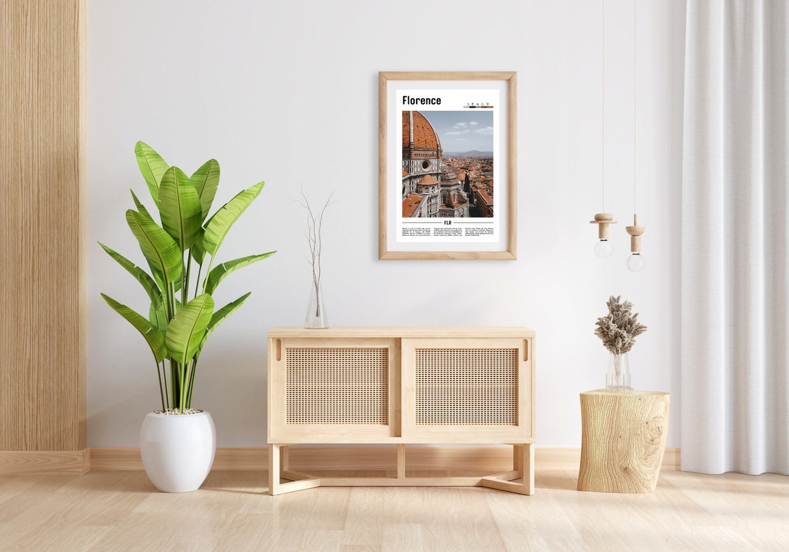 Florence Poster Florence Print Florence Wall Art Italy Photo Italy Poster Italy Print Italy Wall Art Minimal Travel Poster - Image 3