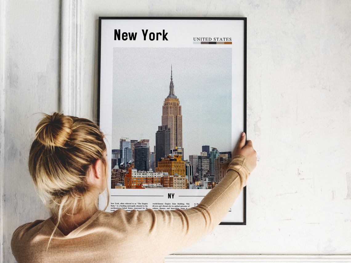 New York Poster New York Print New York Wall Art Ny Photo Ny Poster Ny Print New York Photo Travel Poster - Image 5