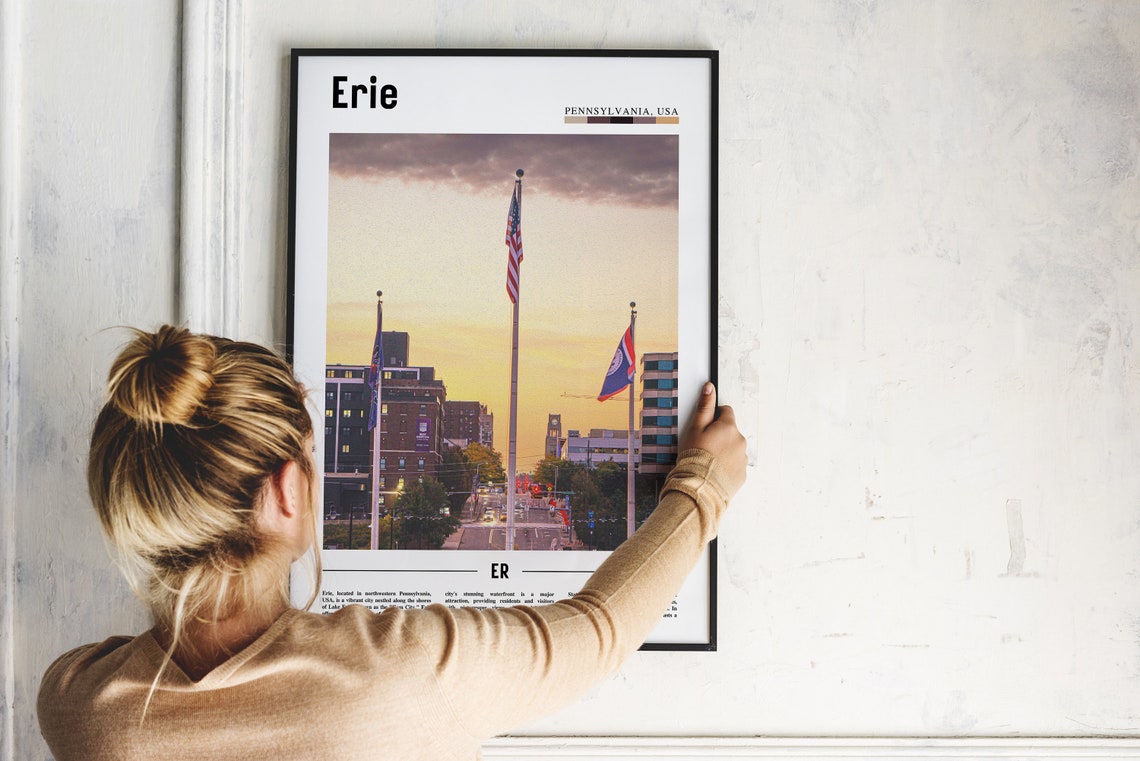 Erie, United States Travel Poster - Image 5
