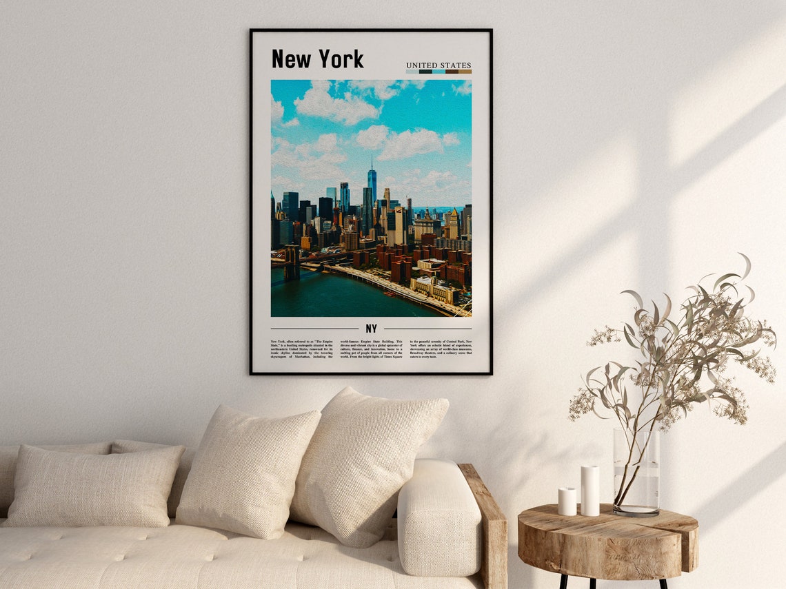 New York Poster New York Print New York Wall Art Ny Photo Ny Poster Ny Print New York Photo Travel Poster - Image 2