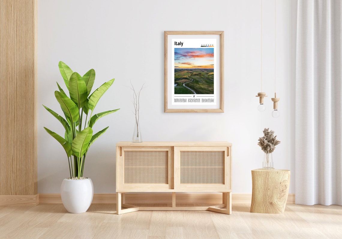 Italy Poster Italy Print Italy Wall Art Italy Photo Italy Poster Italy Print Italy Wall Art Minimal Travel Poster - Image 4