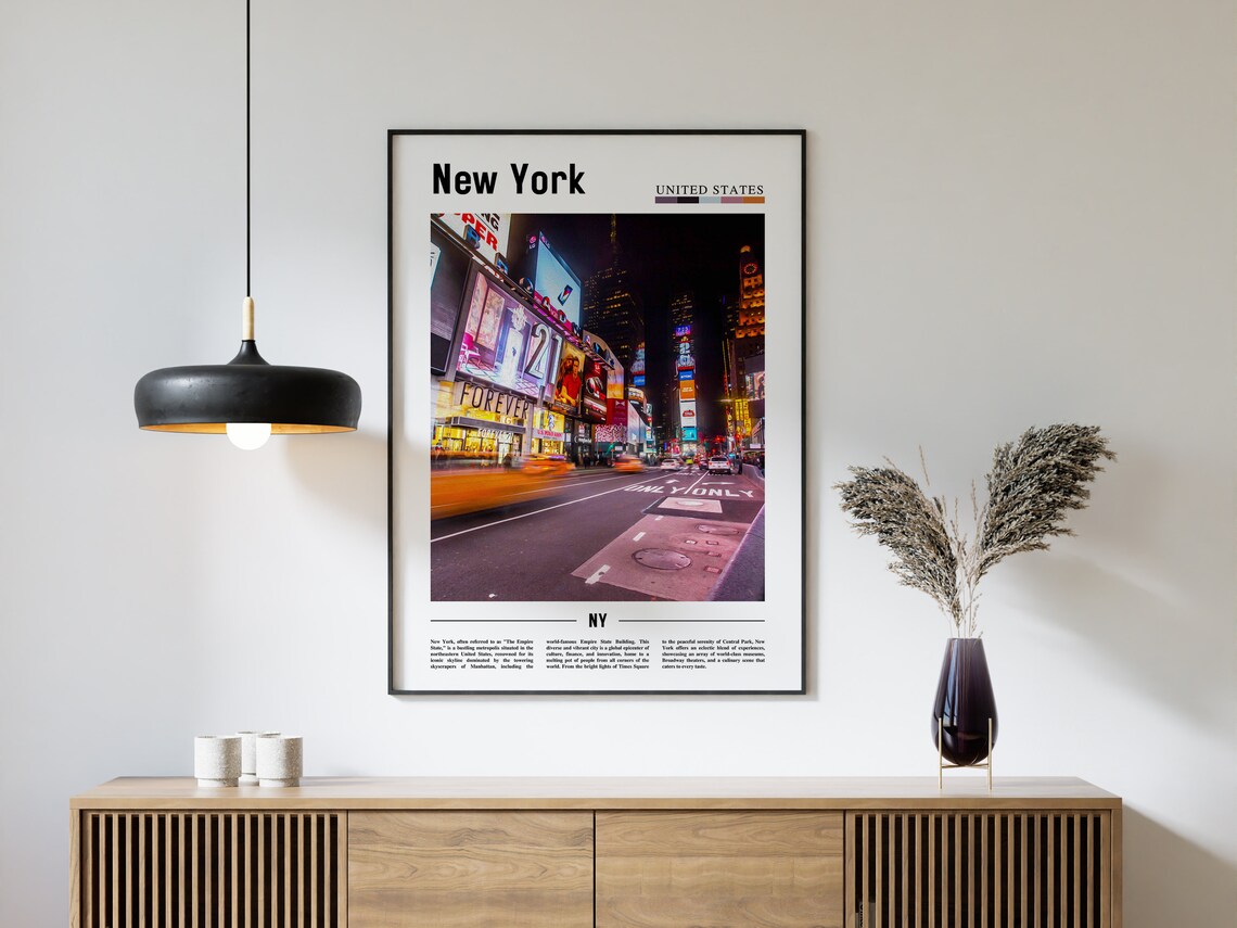 New York Travel Poster, City Photography Print - Image 4