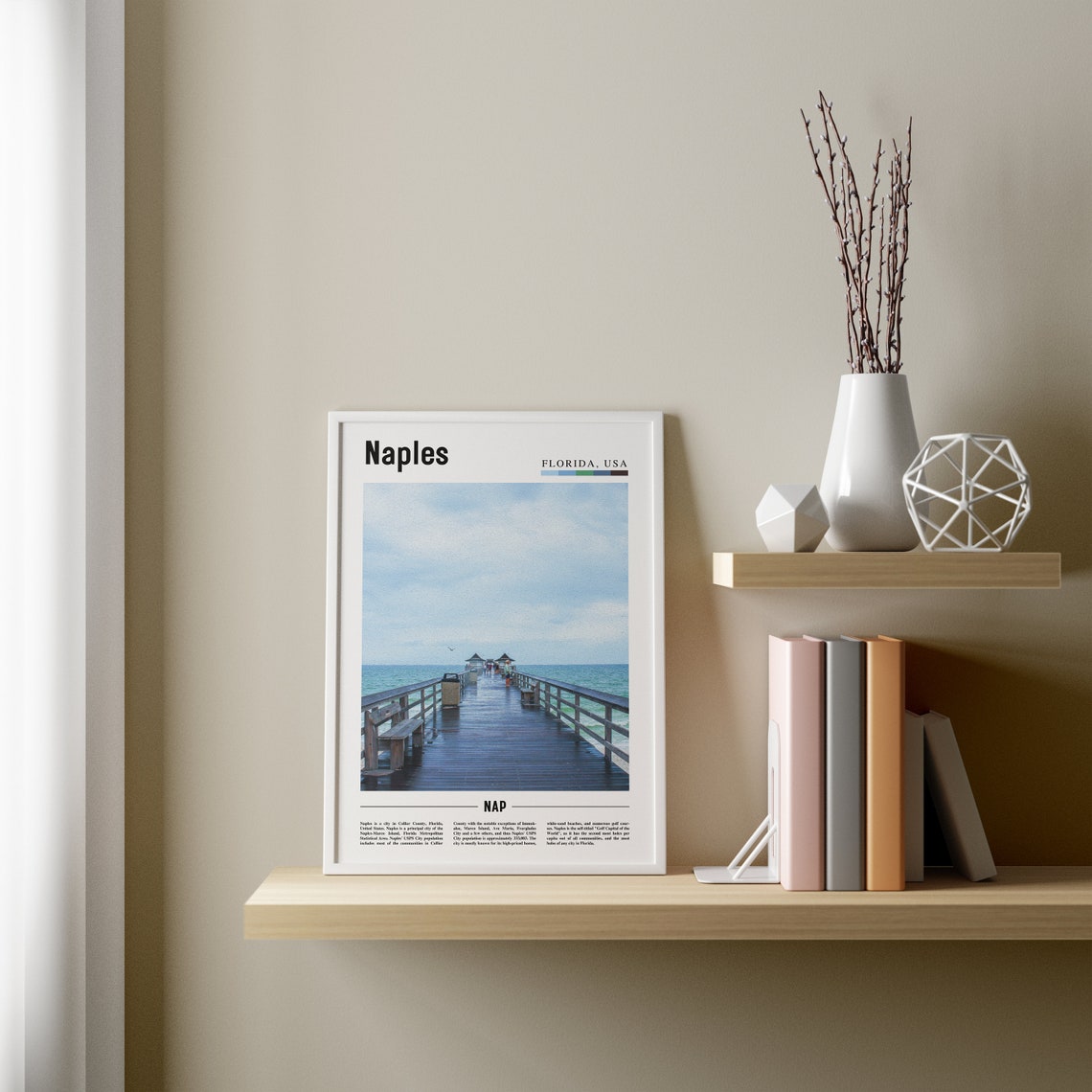 Naples Print Naples Poster Naples Wall Art Oil Painting Poster Colorful City Print City Artwork Travel Artwork Travel Wall Art - Image 3