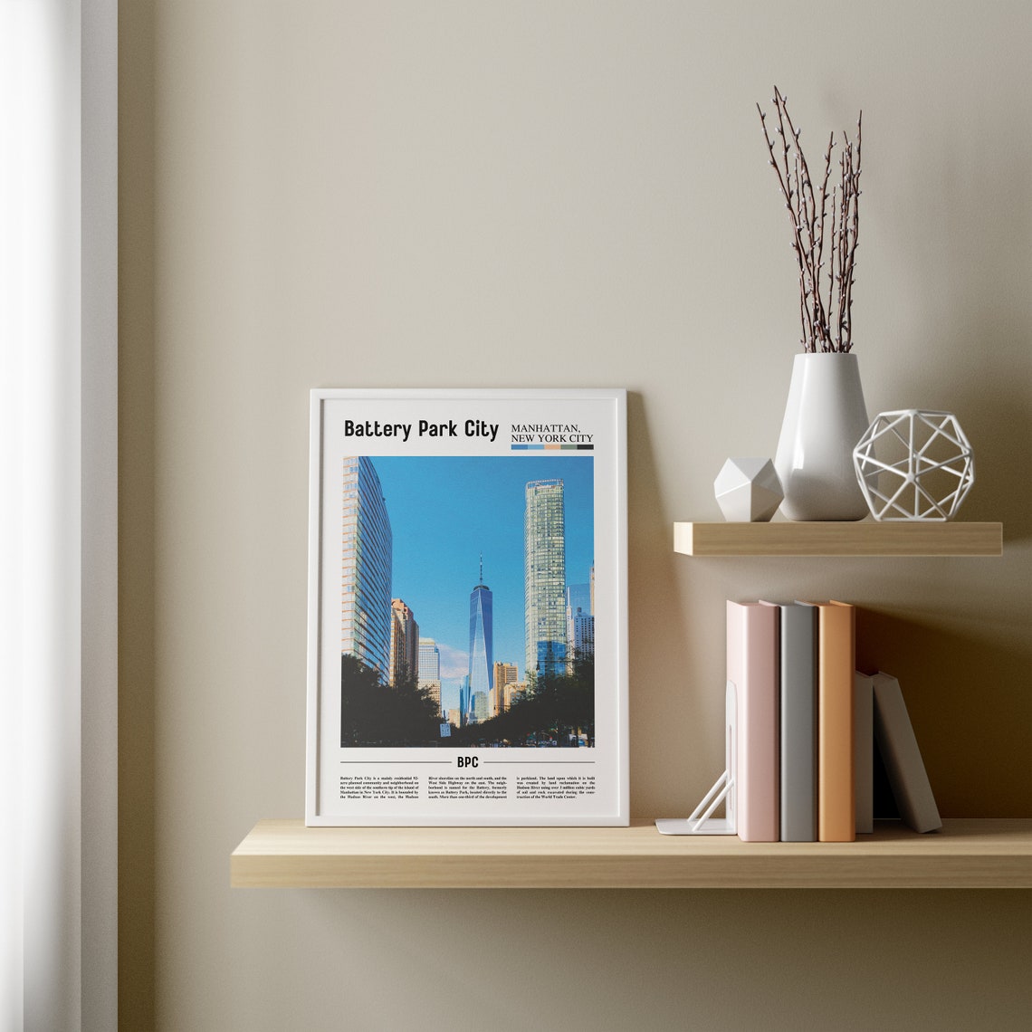Battery Park City, Travel Poster - Image 3