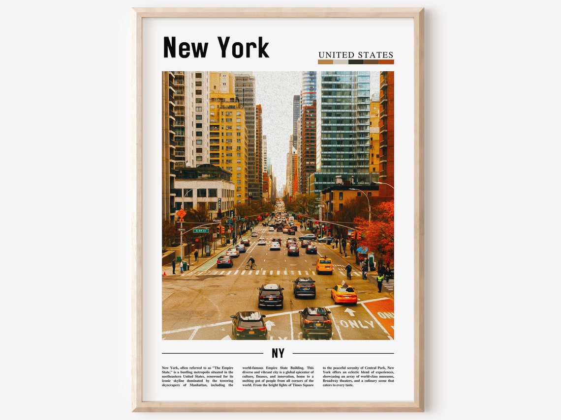 New York Poster New York Print New York Wall Art Ny Photo Ny Poster Ny Print New York Photo Travel Poster