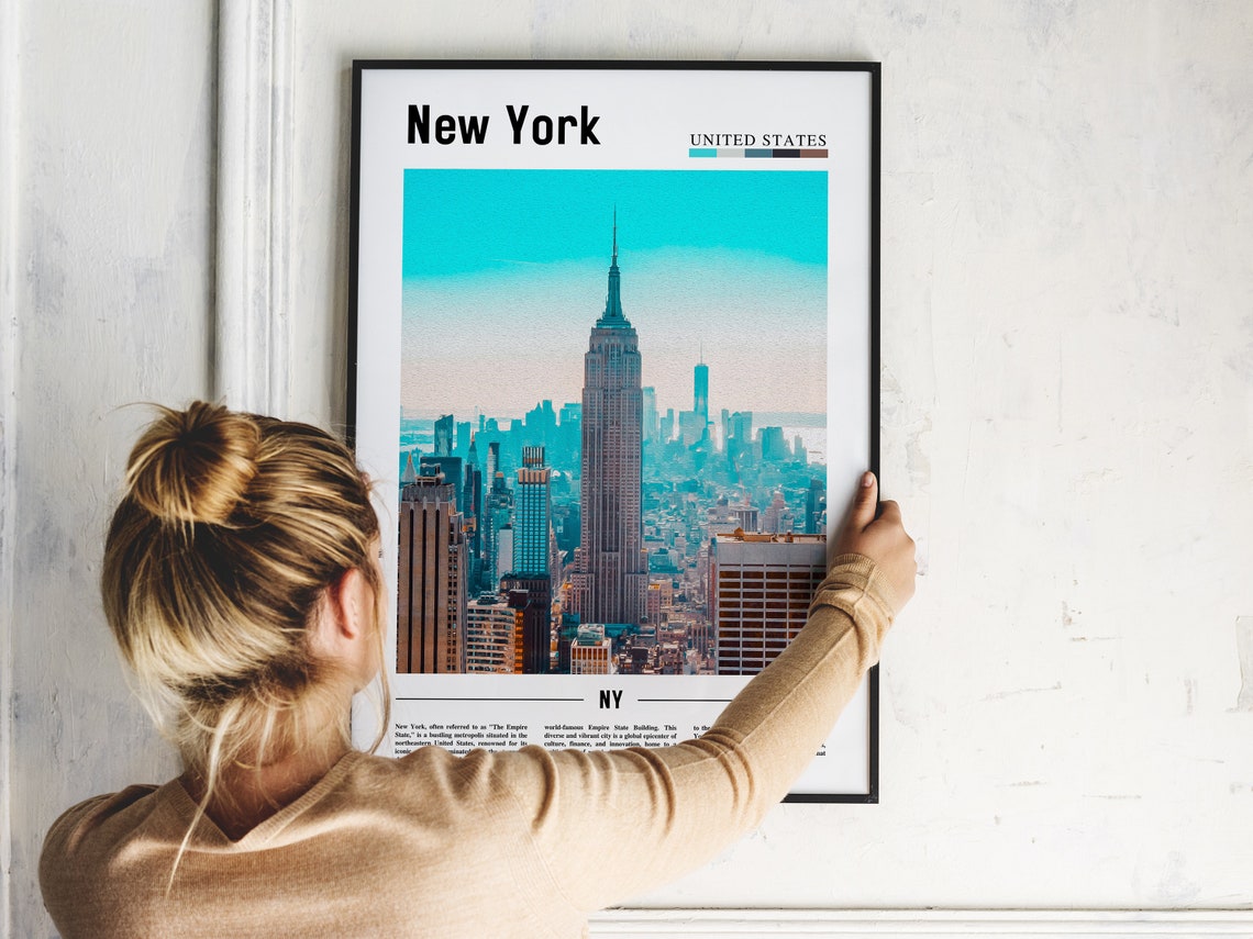 New York Travel Poster, New York Photo - Image 5