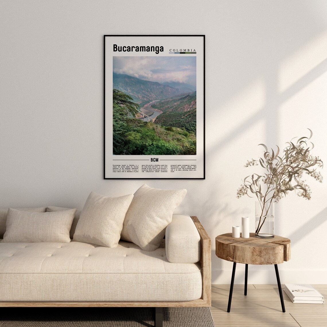 Bucaramanga, South America Travel Poster - Image 2