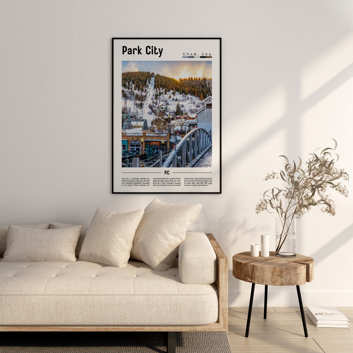 Park City Poster Park City Print Park City Wall Art United States Photo United States Poster United States Print - Image 2