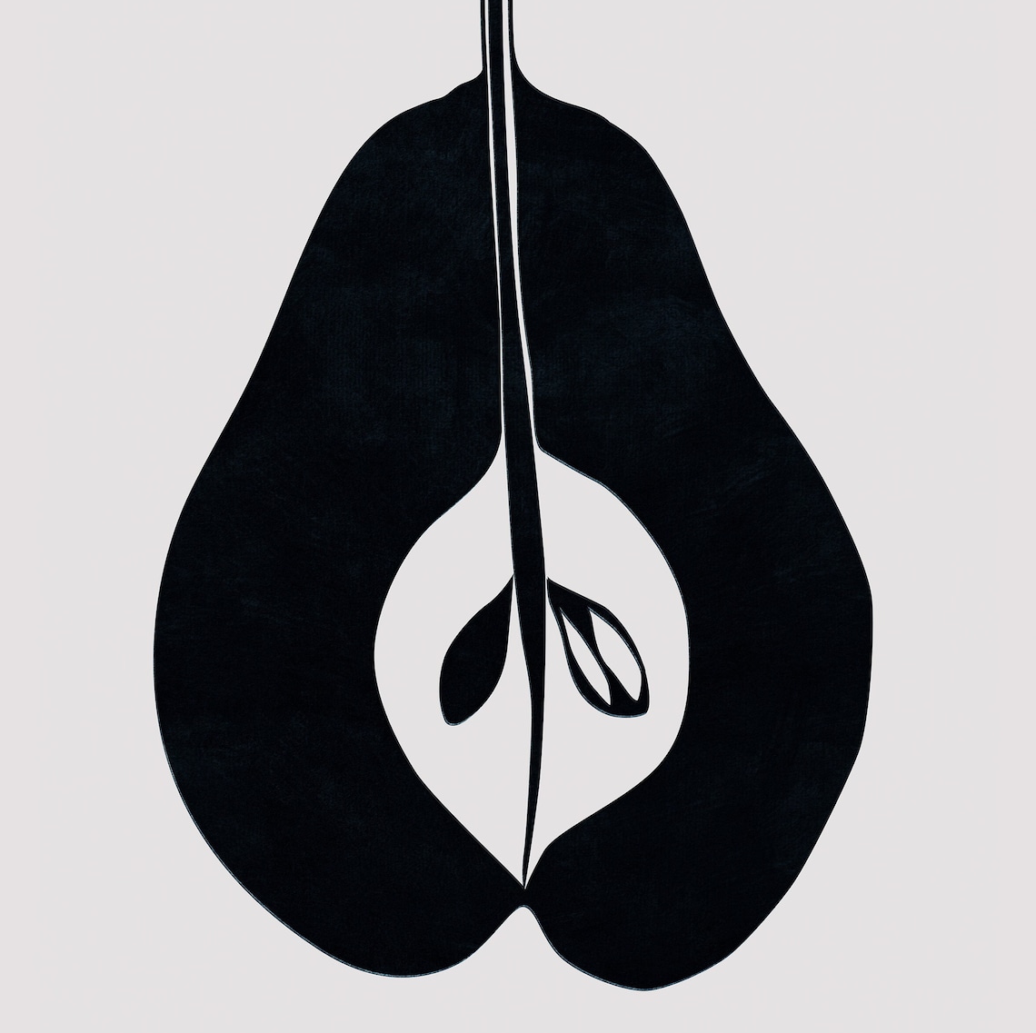Pear Kitchen Decor, Scandinavian Modern Art Print - Image 2