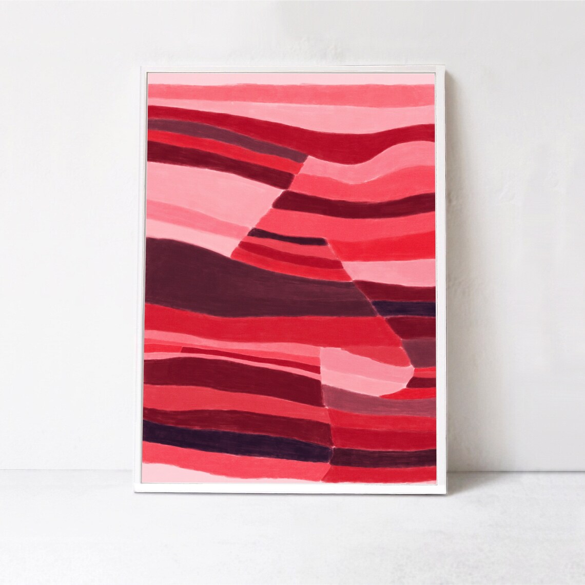 Abstract Art Print, Bohemian Eclectic Abstract