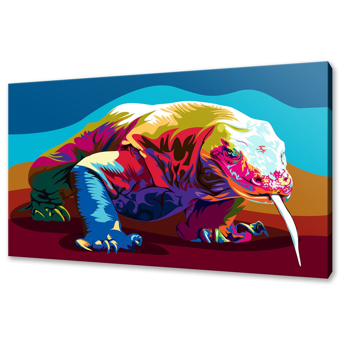 Comodo Dragon Wall Art Print, Home Decor