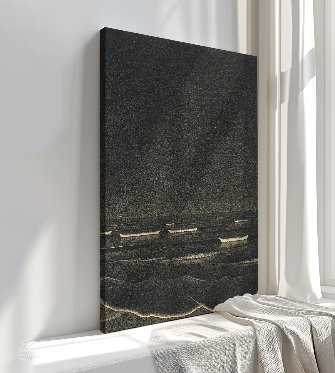 Phosphorescent Sea, Escher-Inspired Art Print - Image 2