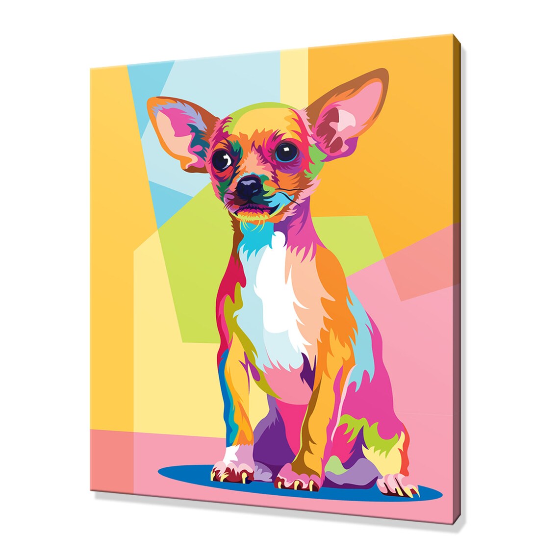 Chihuahua Dog Art Print, Home Decor for Dog Lovers