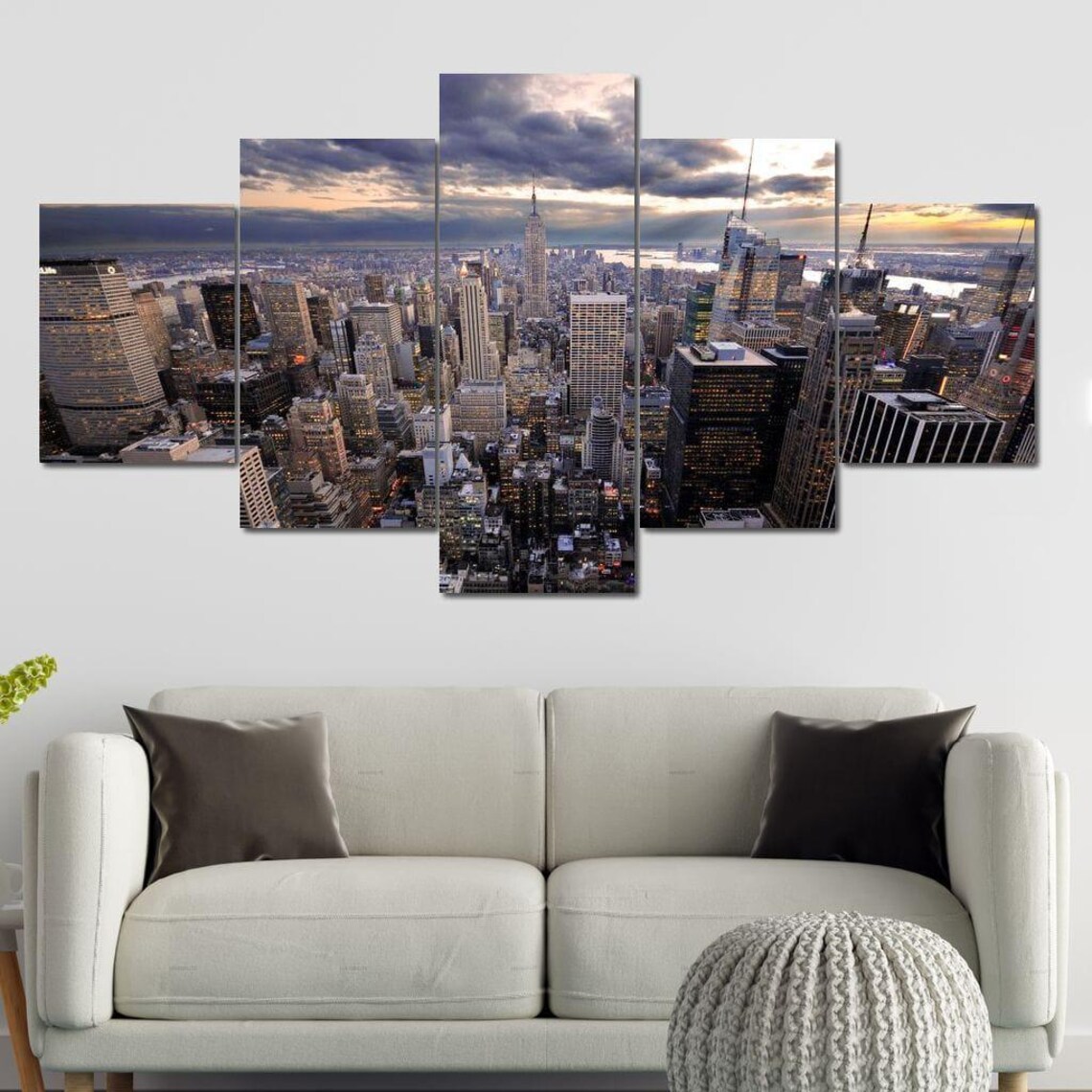 New York City Penthouse - City View Art Print - Image 3