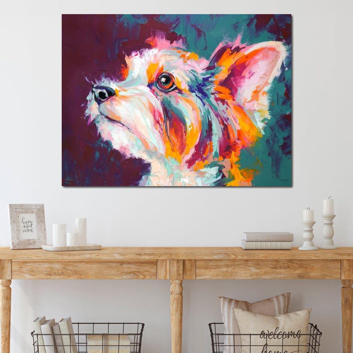 Yorkshire Terrier Pop Art Print, Modern Home Decor - Image 4