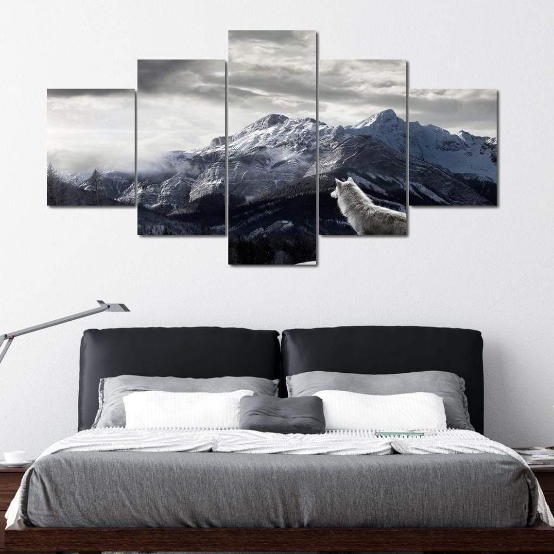 King Of The Mountain Nature Art Print - Image 3