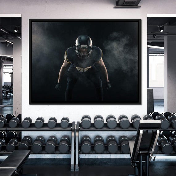 Football Athlete - Sports Art Print