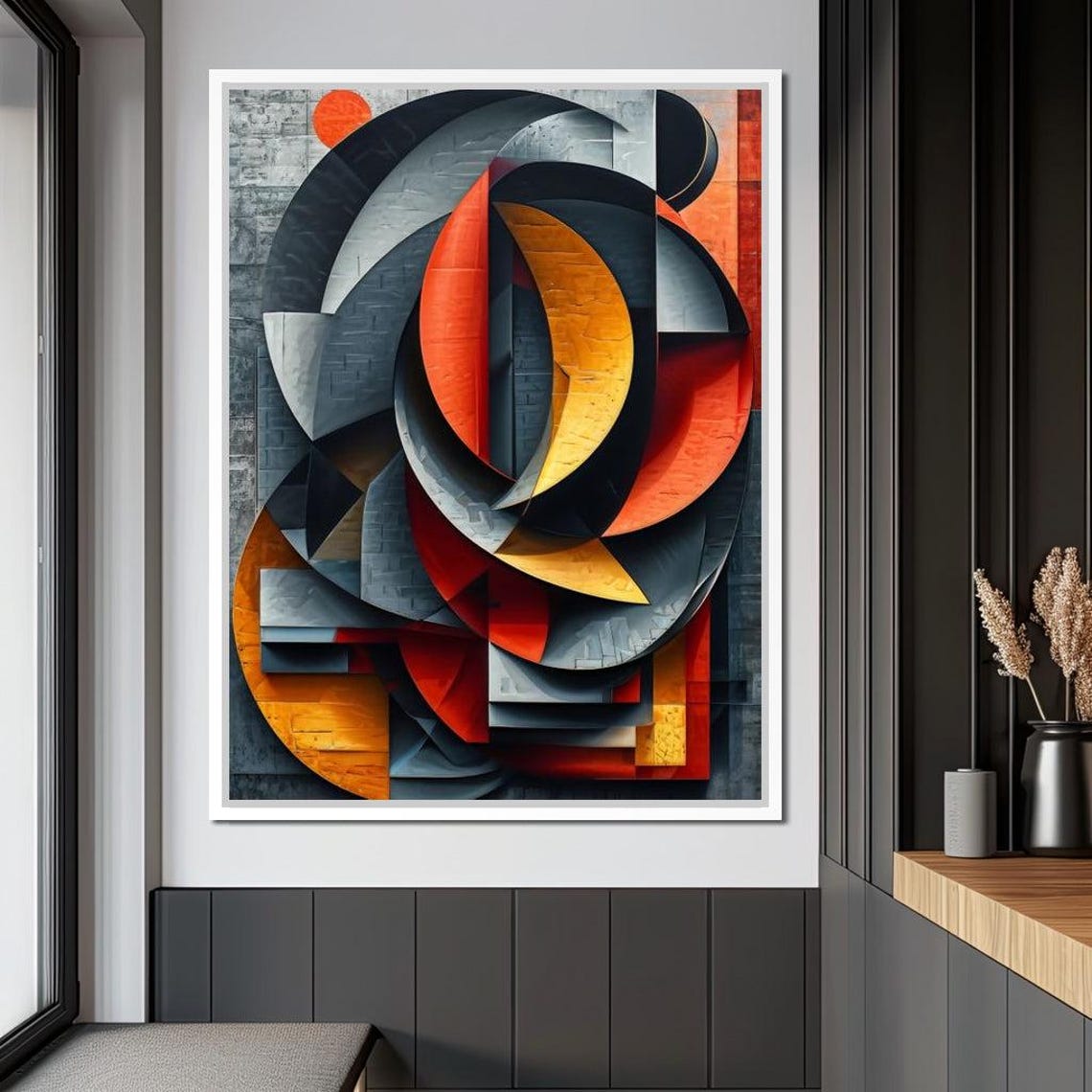 Colorful Modern Abstract Art - Image 4