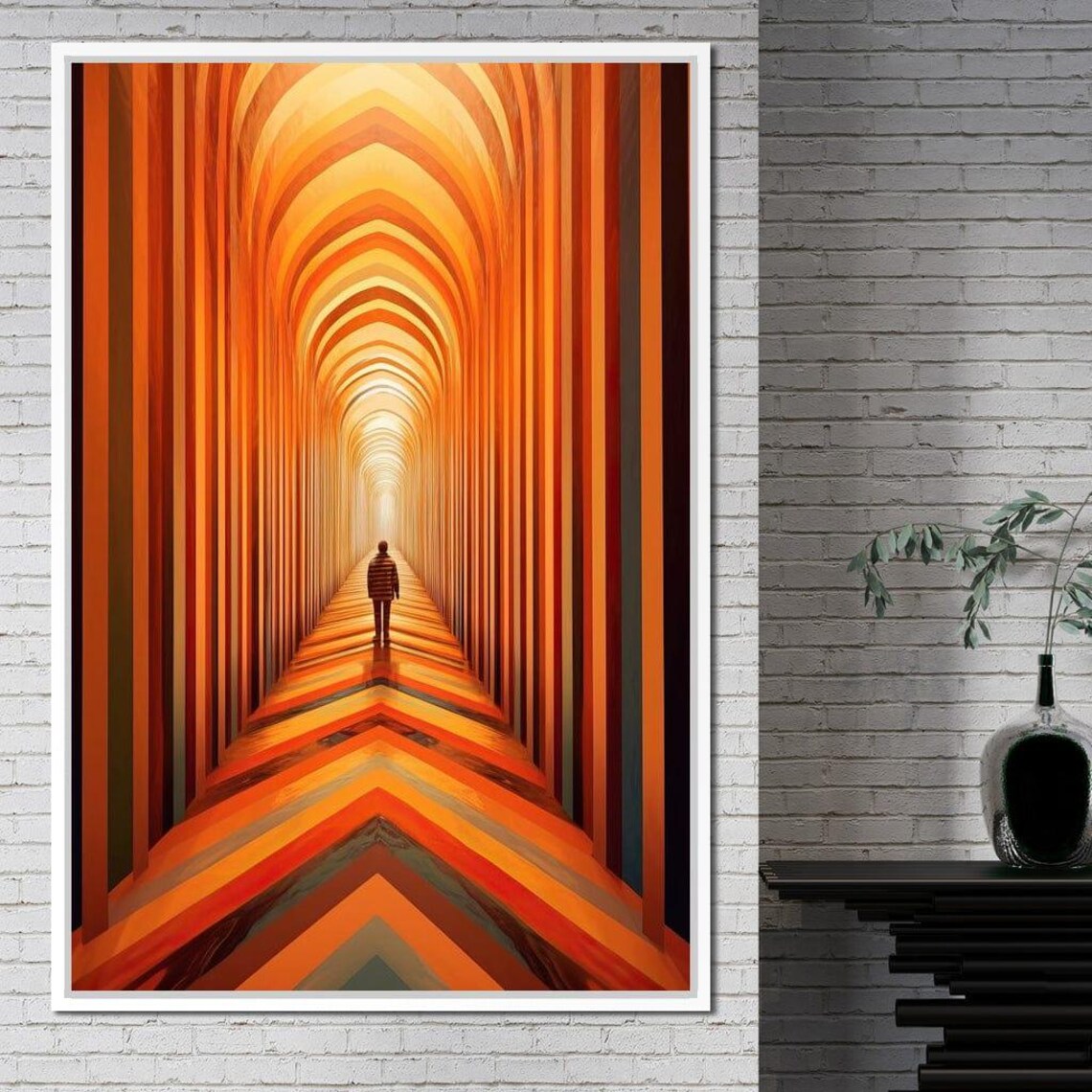 Technicolor Dream Fusion Psychedelic Abstract Art - Image 2