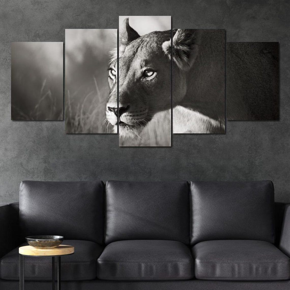 Lioness - Wildlife Portrait Art Print - Image 3