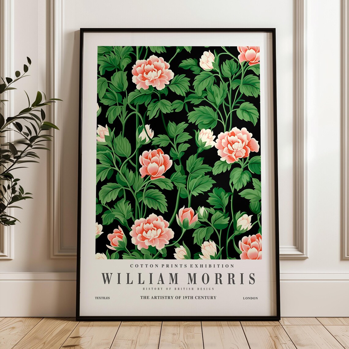 William Morris Botanical Print, Vintage Pattern - Image 2