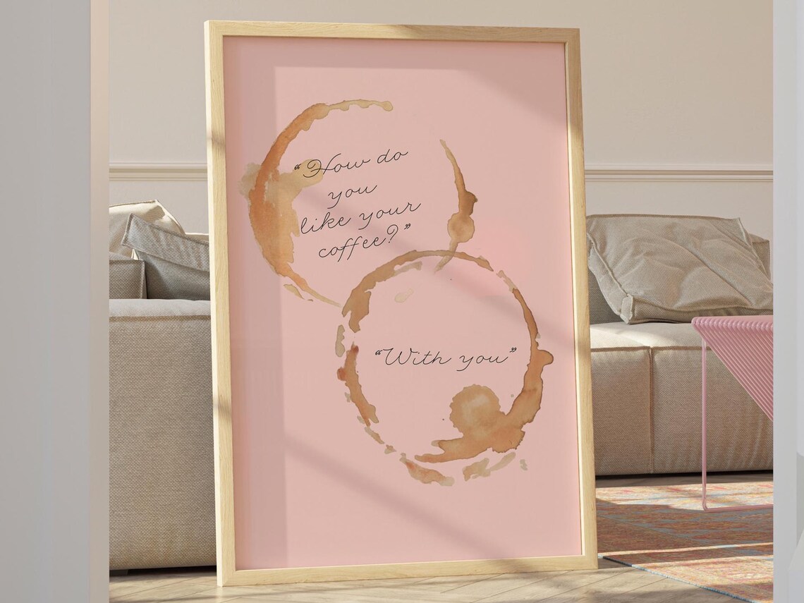 How Do You Like Your Coffee? Kitchen Decor Poster