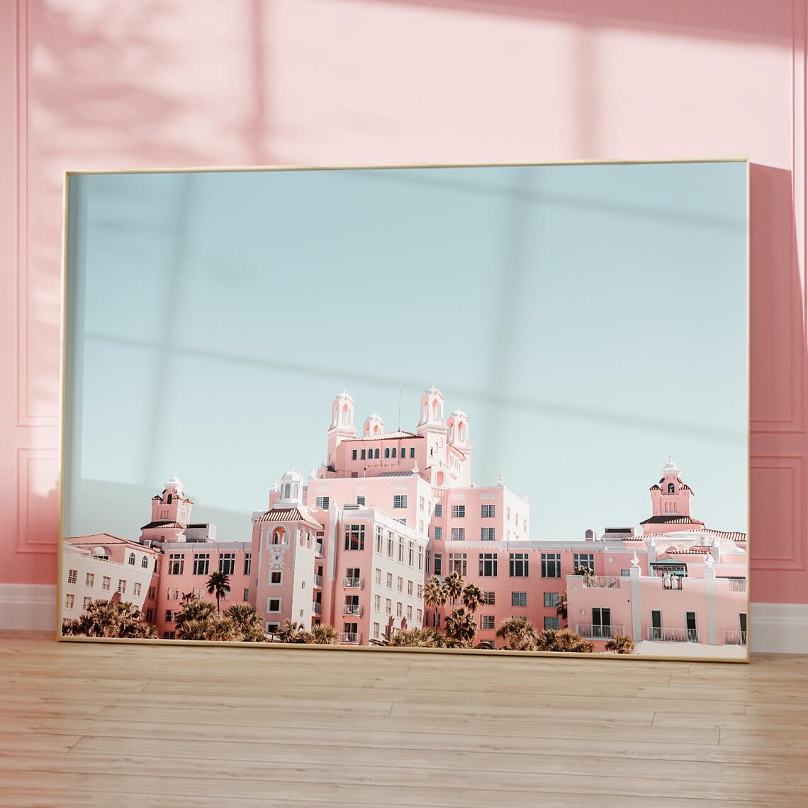 Don Cesar Hotel, St Pete Beach Vintage Travel Poster