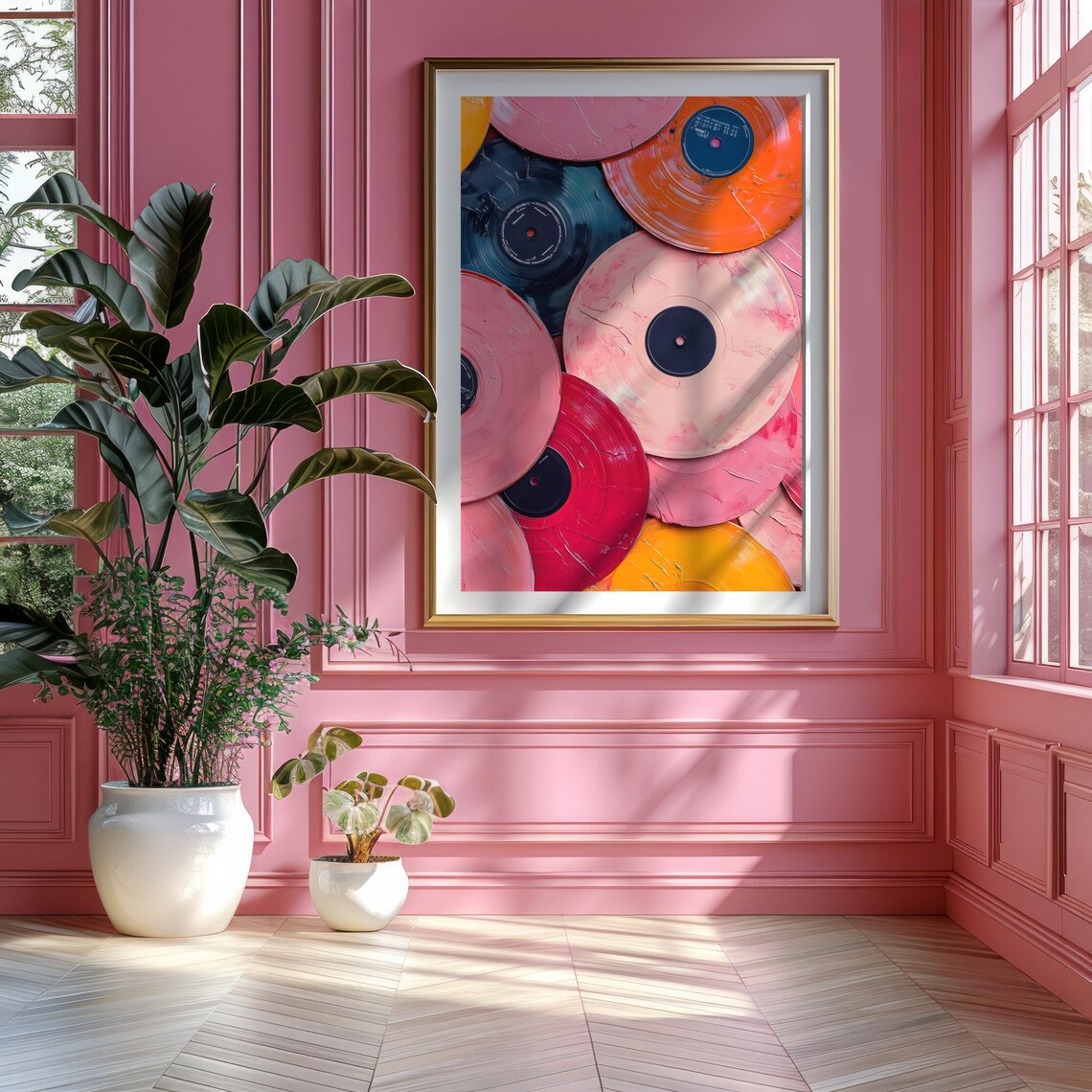 Retro Music Poster, Vintage Vinyl Art Print - Image 2