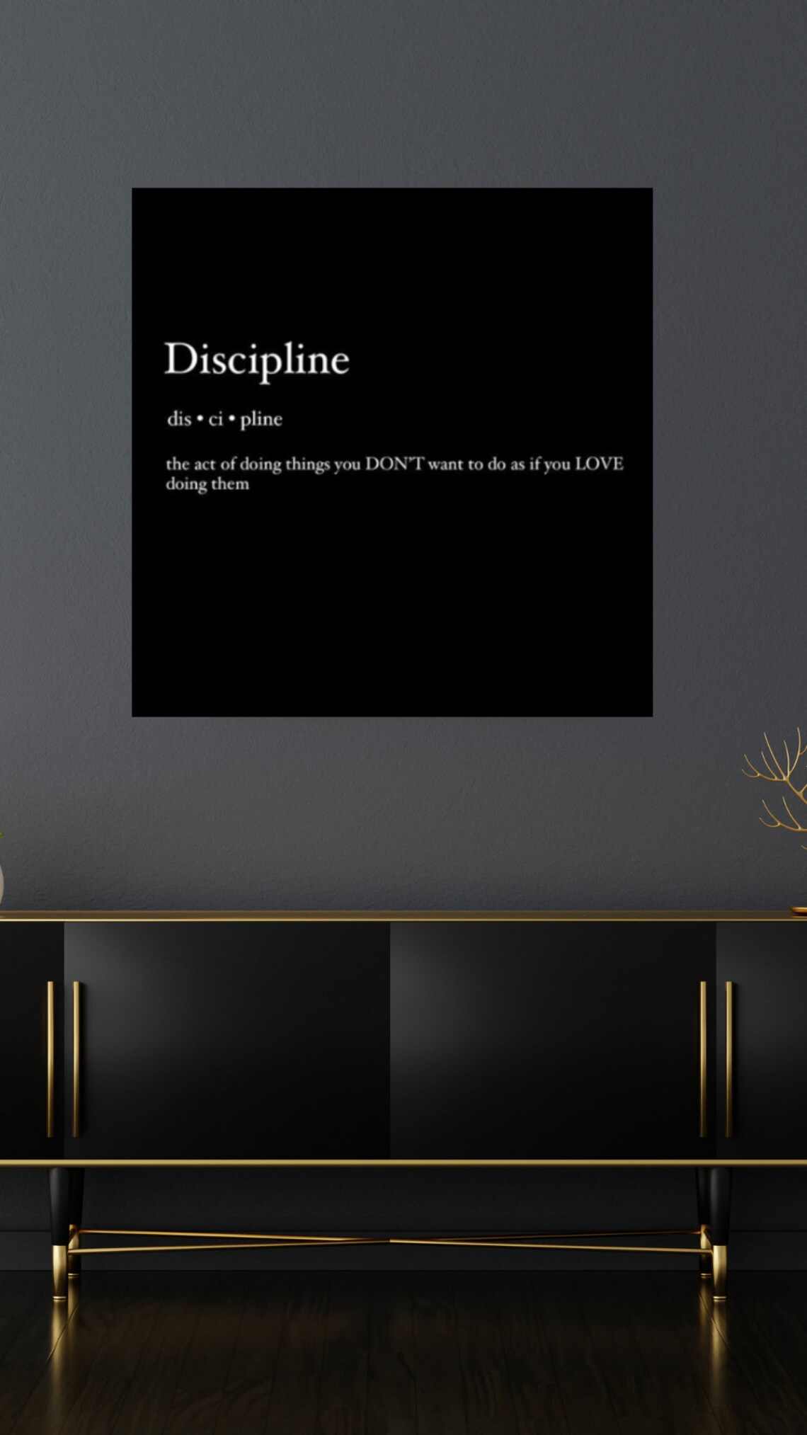 Discipline Art - Doing What You Don't Want To Do - Image 2