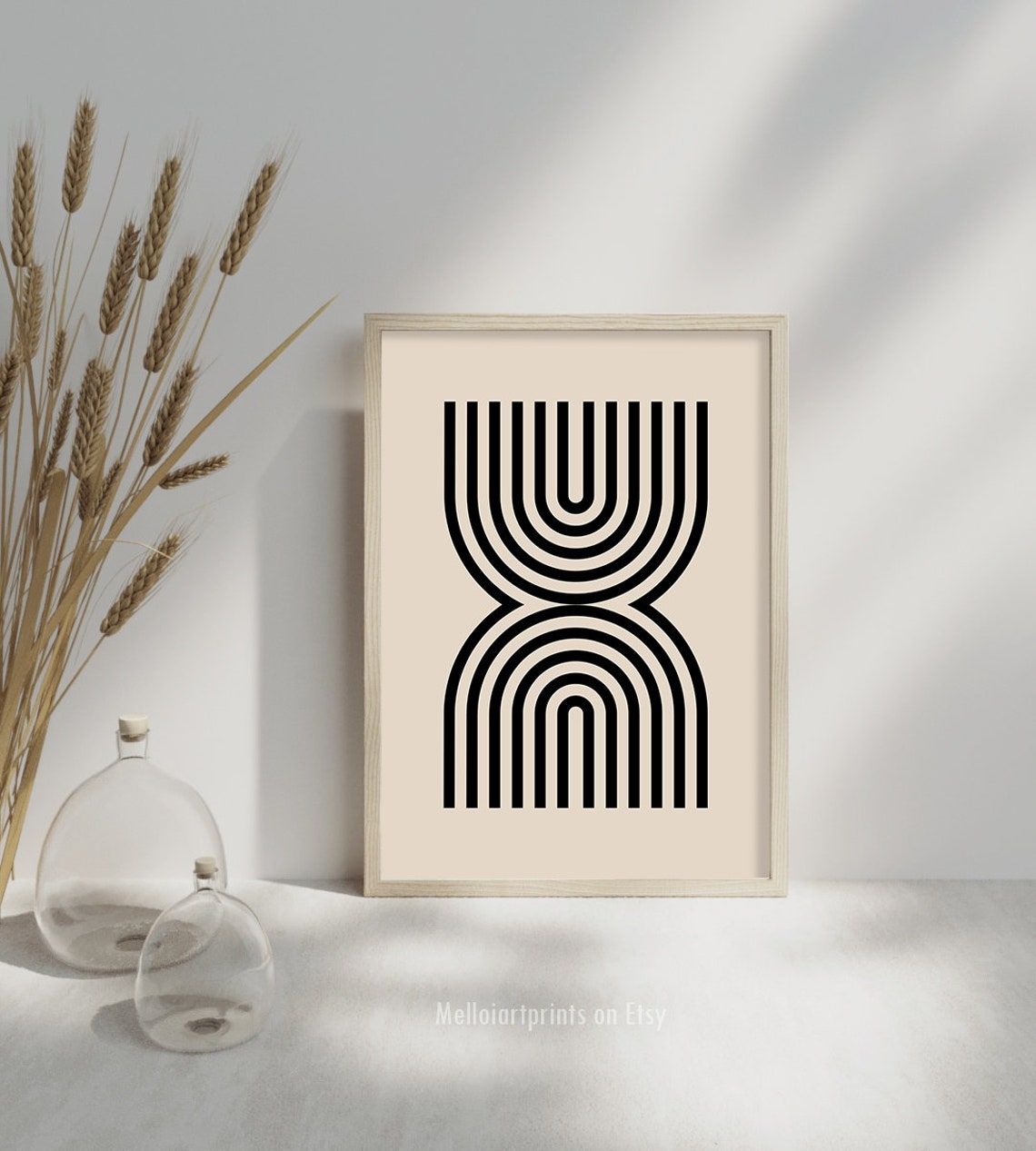 Geometric Wall Art Mid Century Print Abstract Poster Art Nursery Print Modern Abstract Print Boho Decor Affiche - Image 2