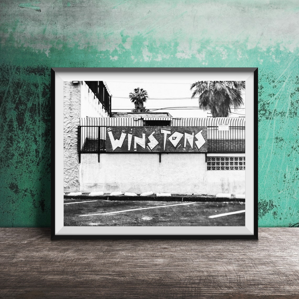 San Diego Photography Winstons Beach Club Unframed Photography Print Street Sign Print Ocean Beach San Diego California - Image 2