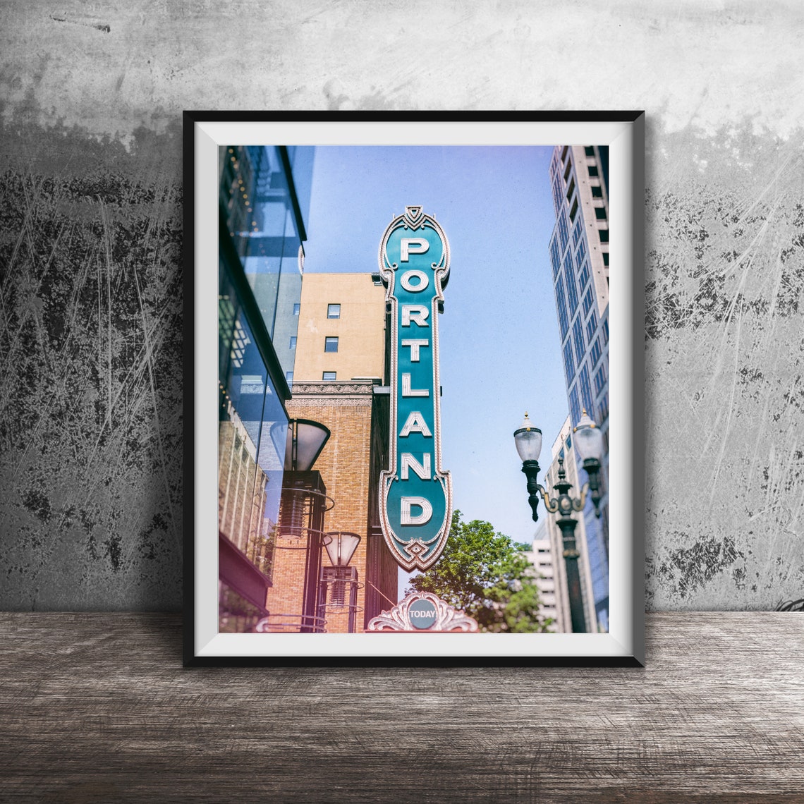 Portland Theatre Portland Wall Art Unframed Photography Print Downtown Portland Oregon Arlene Schnitzer Concert Hall