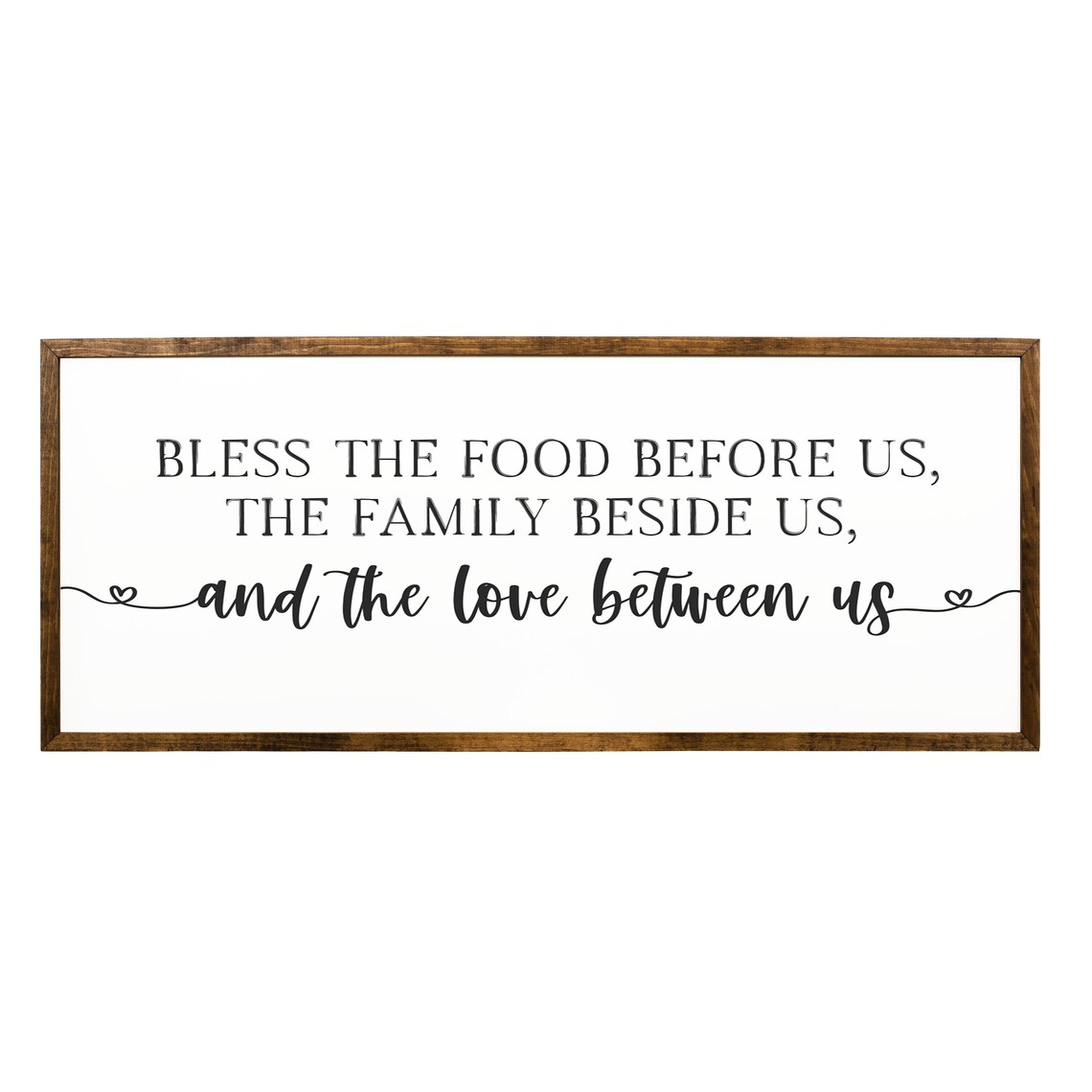Bless the Food Before Us, Family Prayer Art Print - Image 2