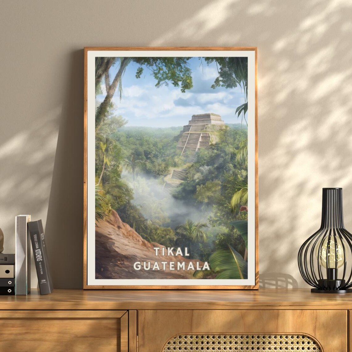 Tikal Guatemala Poster, Ancient Mayan Ruins - Image 3