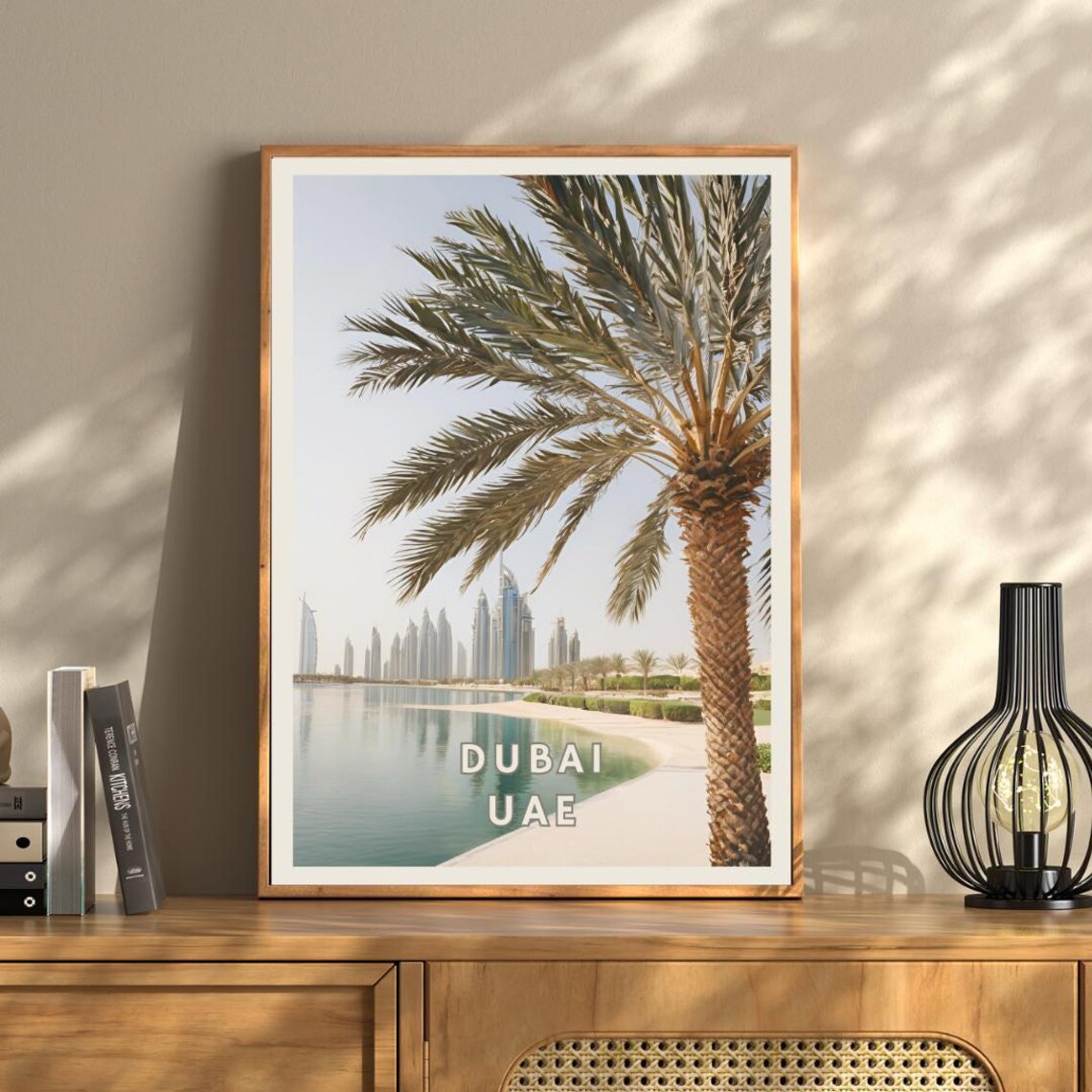 Dubai Uae Luxury City Art Print, Travel Poster - Image 3