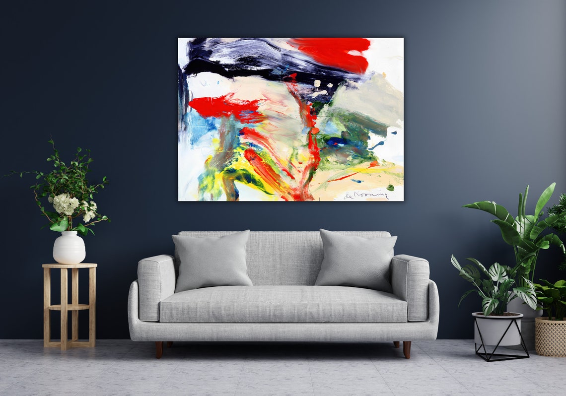 Willem de Kooning Excavation Abstract Expressionist Painting Poster - Image 3
