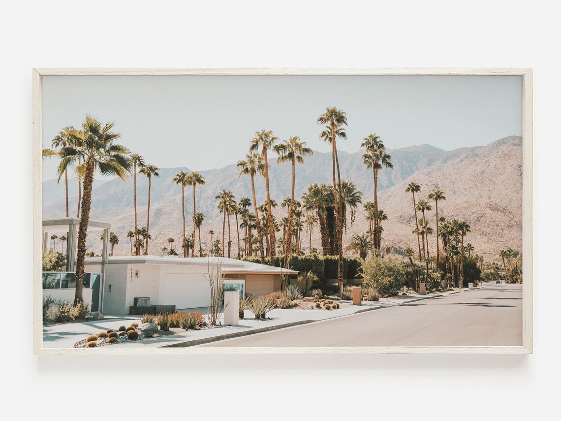 Palm Springs California Desert Travel Poster