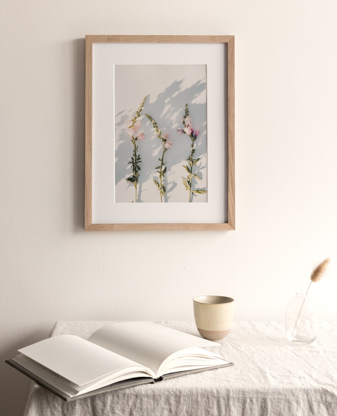Spring Floral Print, Pastel Floral Art Print - Image 3
