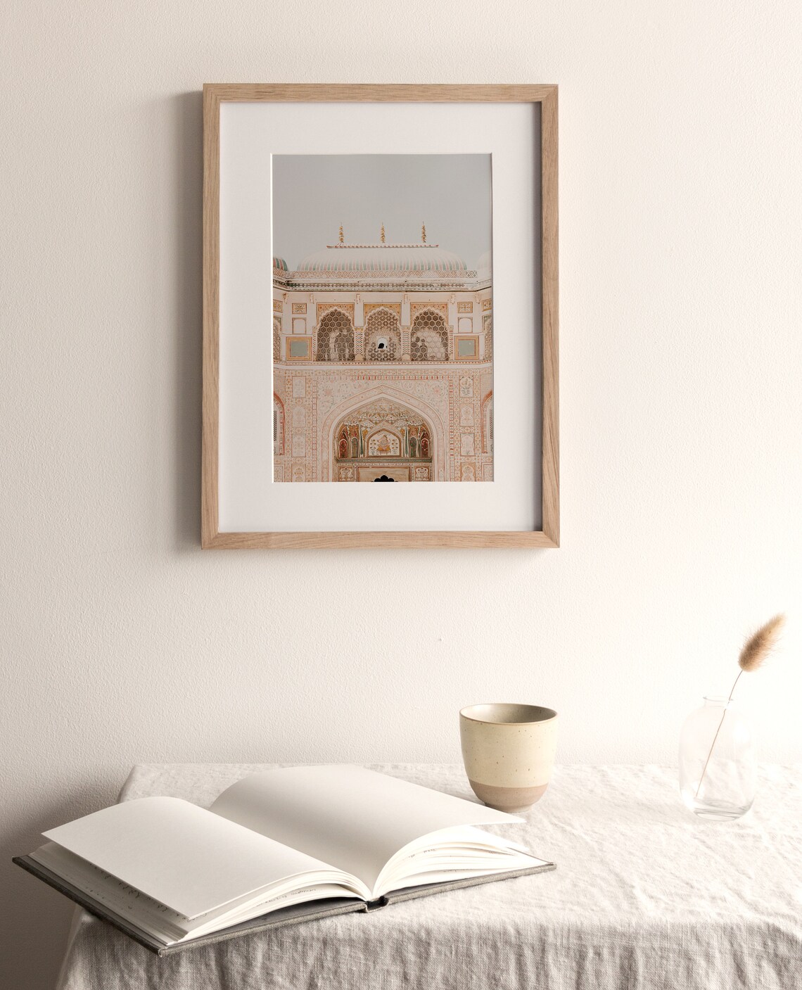 Amber Fort Moroccan Indian Architecture Art Print - Image 3