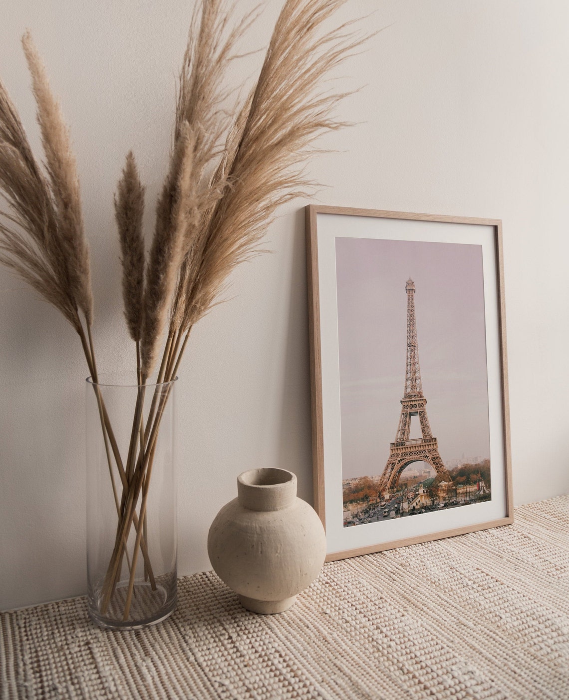 Pastel Eiffel Tower Print Paris Aesthetic France Decor Paris Wall Art Eiffel Tower Photography Wall Art - Image 2