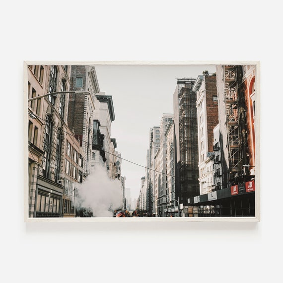 Tribeca New York City Minimalist Urban Art Print