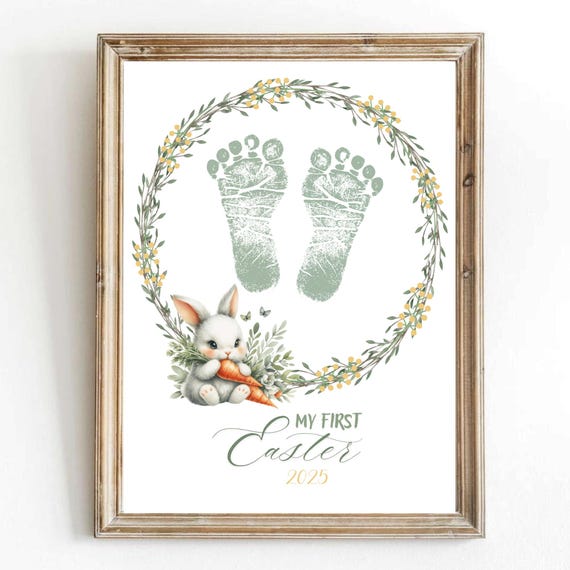 My First Easter Keepsake for Newborn Baby